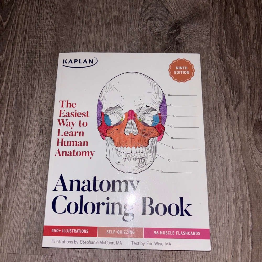 Kaplan Anatomy Coloring Book